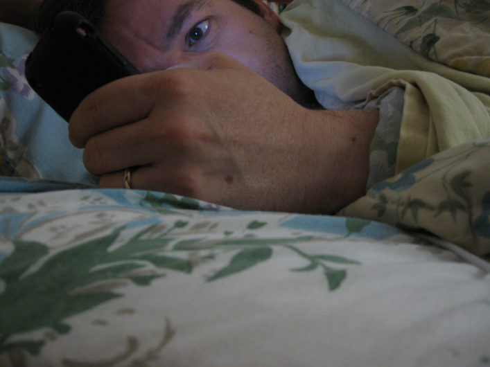 email in bed phone