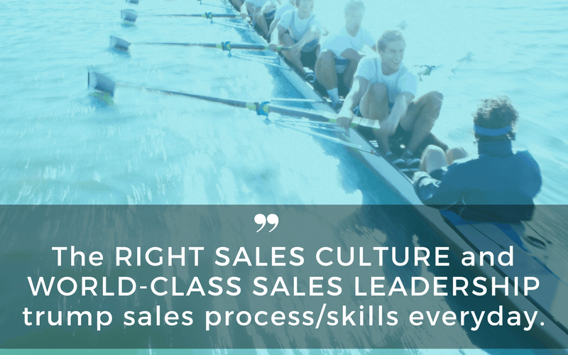World class sales culture
